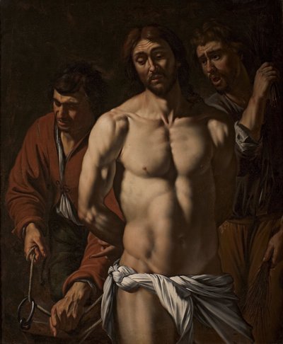 The Flagellation of Christ by Maestro della Flagellazione di Cesena